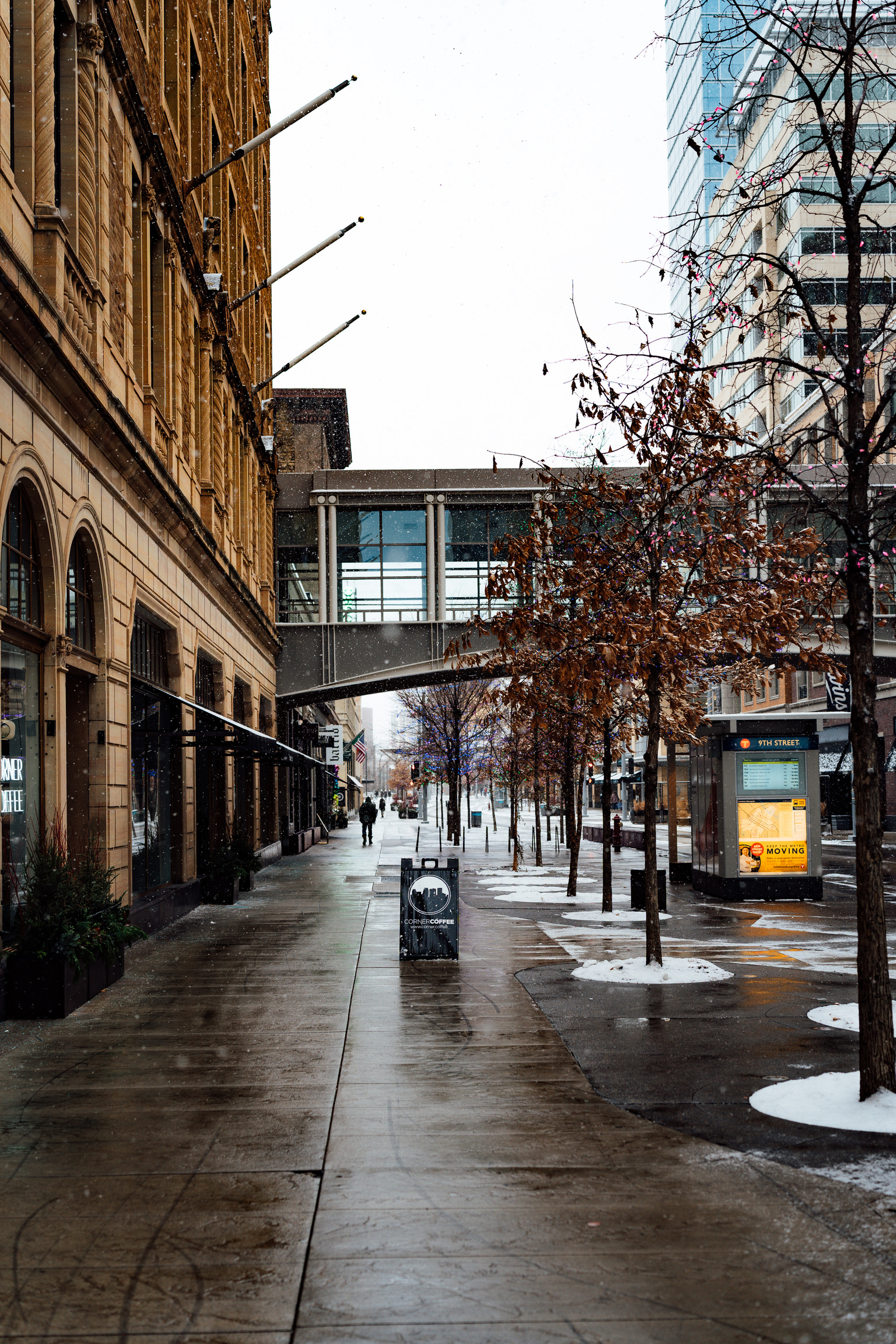 Downtown gathering